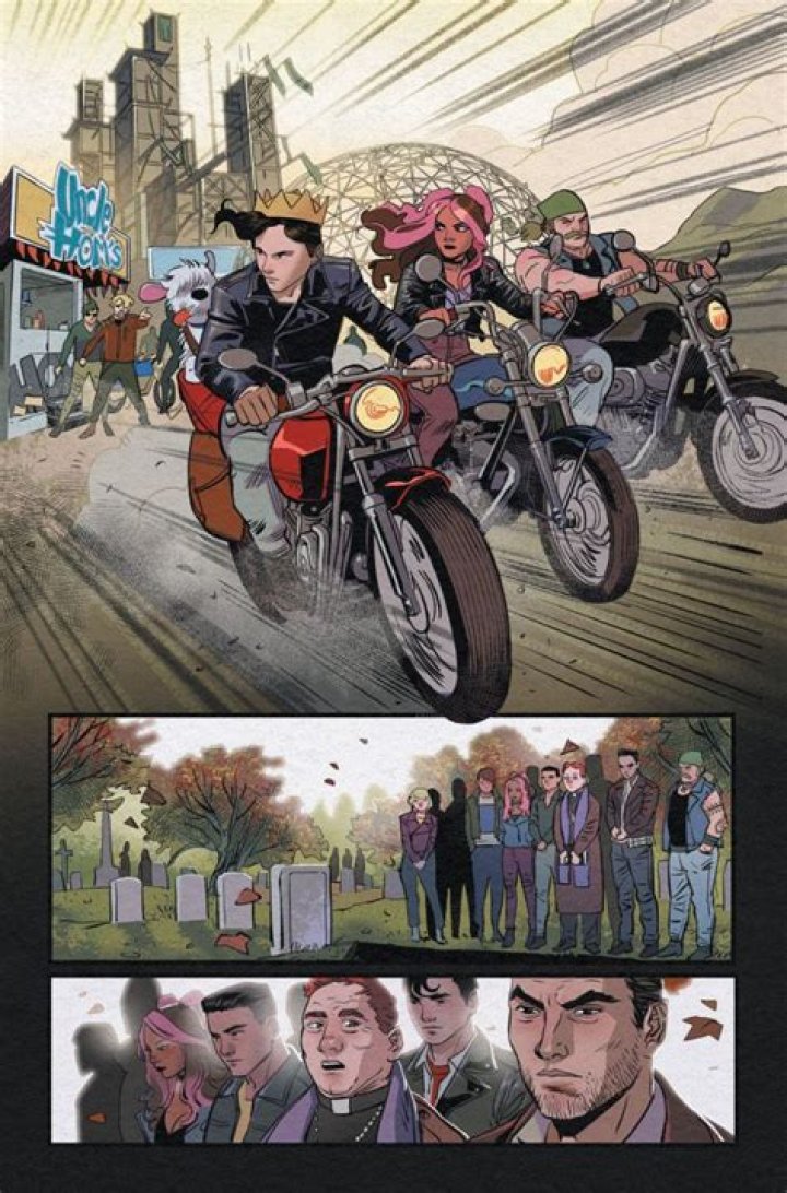 Are the serpents in the archie comics?