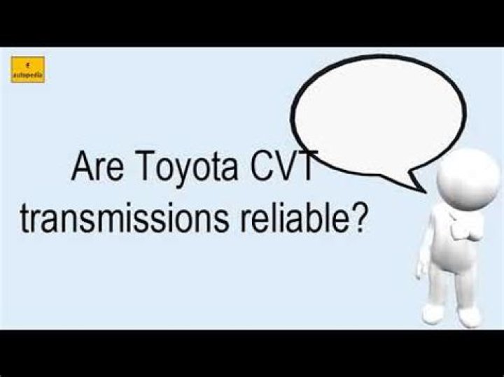 Are toyota transmissions reliable?