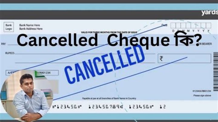 Can cashiers checks be cancelled?