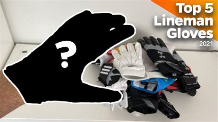 Can linemen wear gloves?