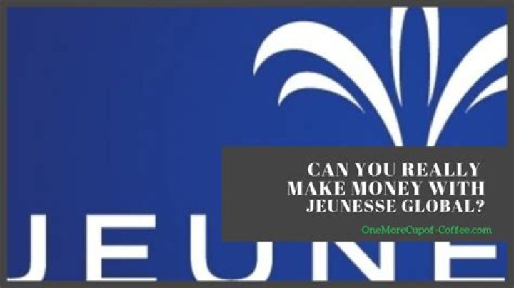 Can you make money with jeunesse?