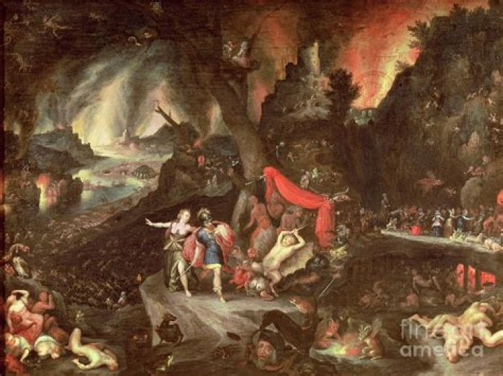 Did aeneas go to the underworld?