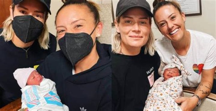 Did ali krieger adopt a baby?