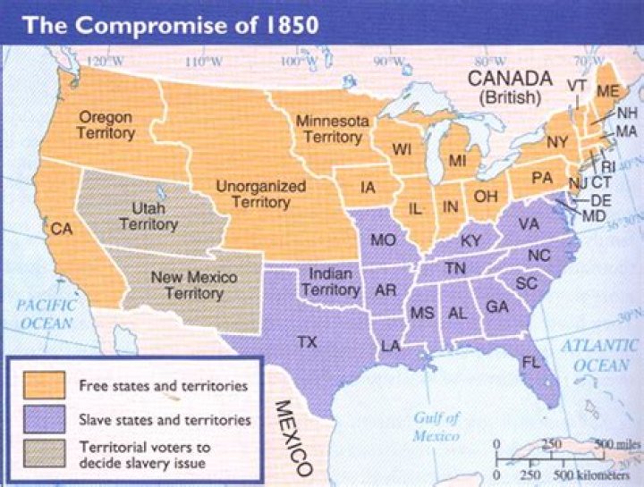 Did compromise of 1850 cause civil war?