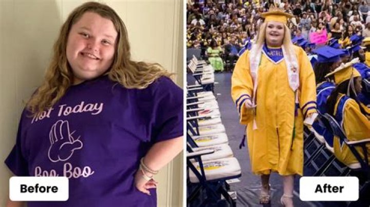 Did honey boo boo lose weight 2020?