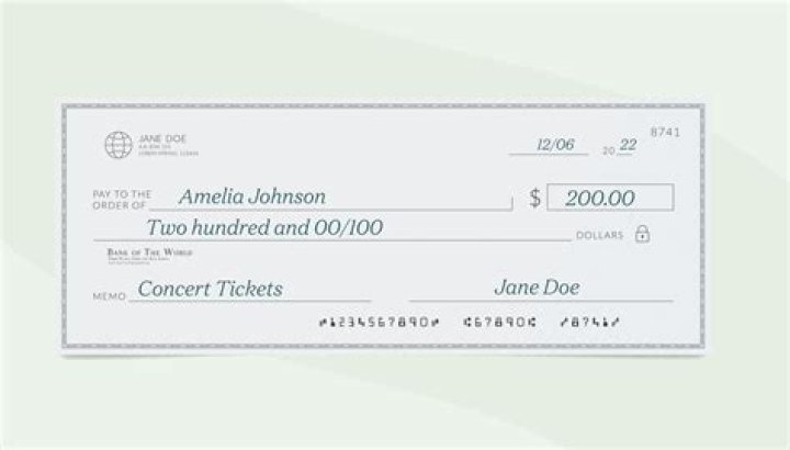 Do checks have to be in cursive?