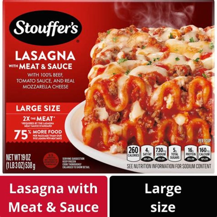 Do you cook stouffer lasagna frozen?