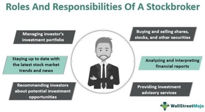 Does a stockbroker do?