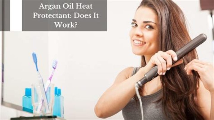 Does argan oil heat protect?