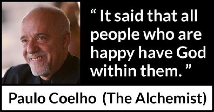 Does paulo coelho believe in god?