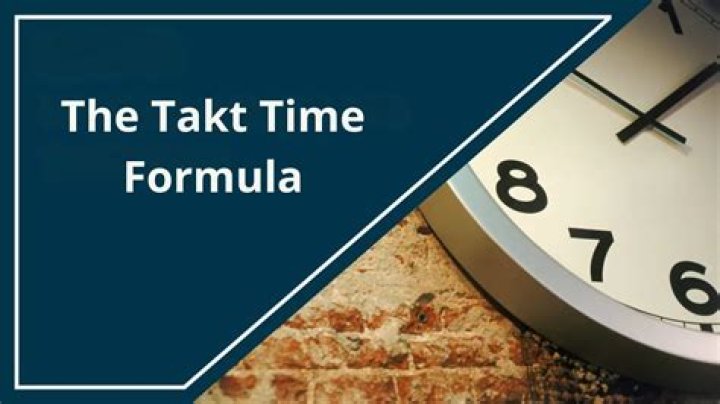 Does takt time include breaks?