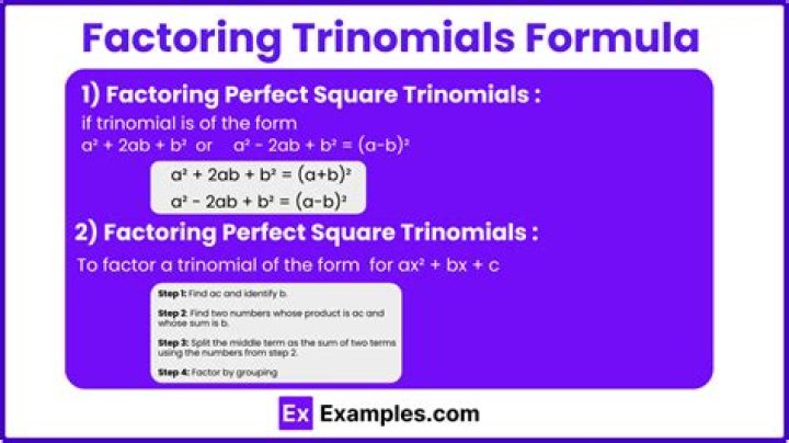 Formula for trinomial expansion?