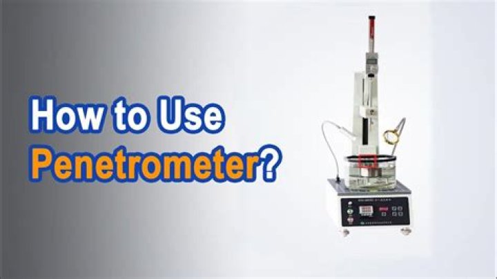 How does a penetrometer work?