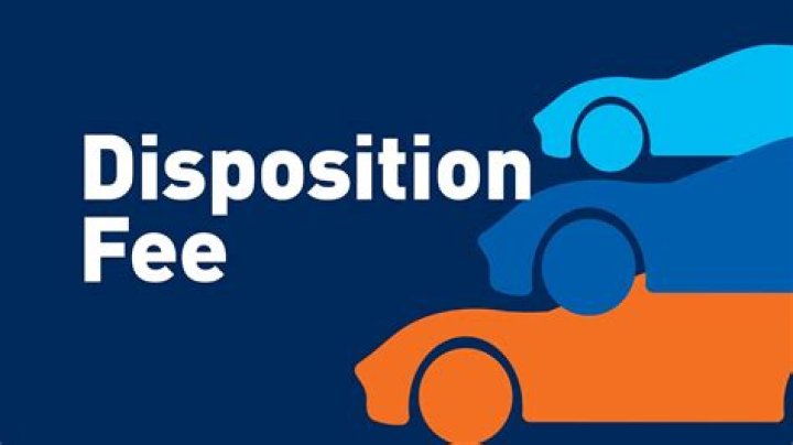 How much is disposition fee?