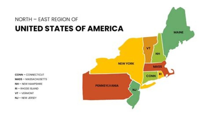 How much state in north east?