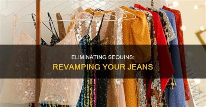 How to remove sequins from clothing?