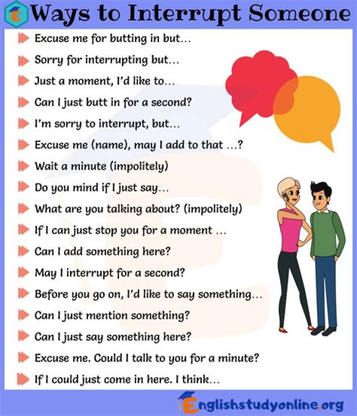 How to show interruption in dialogue?