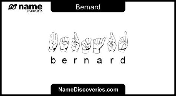How to spell bernard?