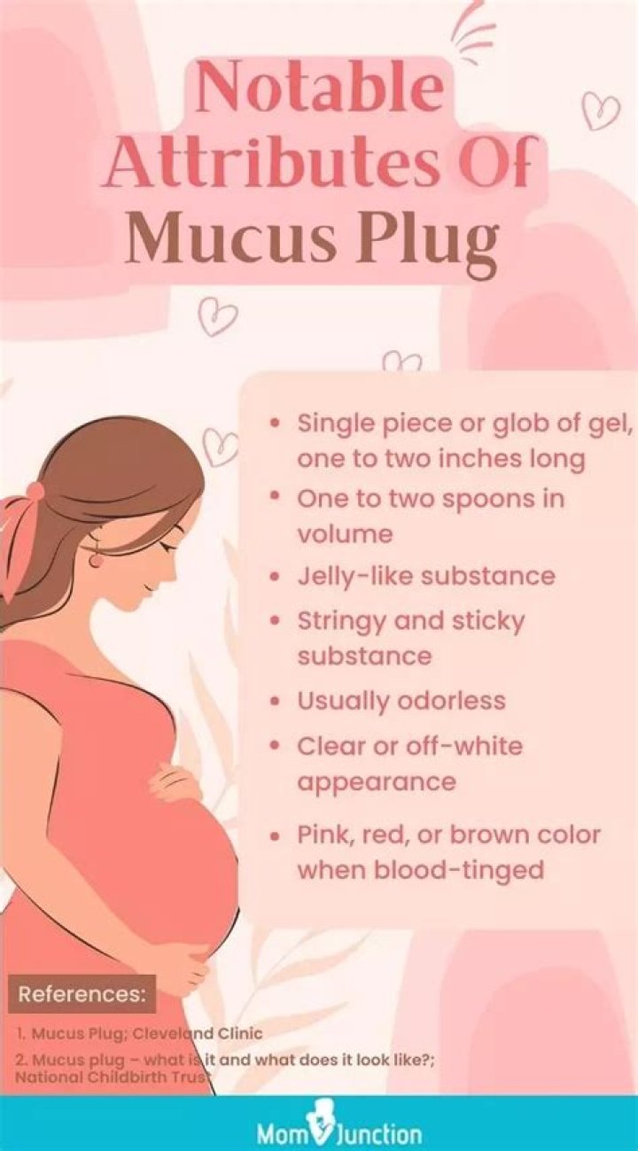 In labour mucus plug?