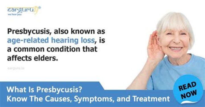 Is presbycusis unilateral or bilateral?