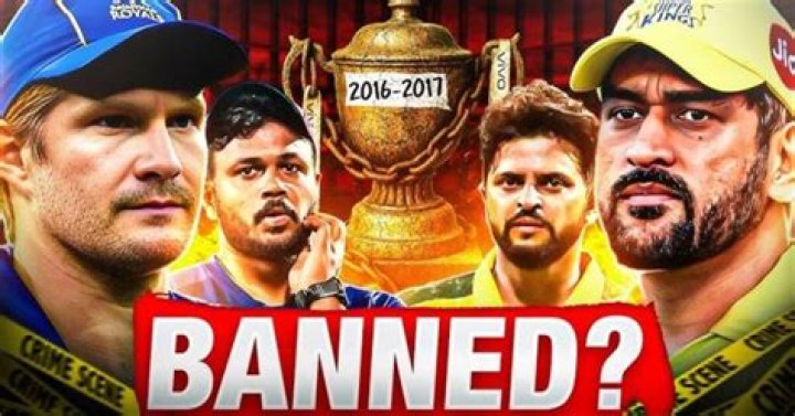 Was csk banned for fixing?