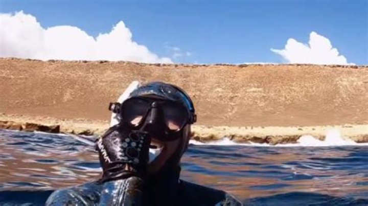 Was drowning filmed underwater?