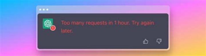 Was too many requests?