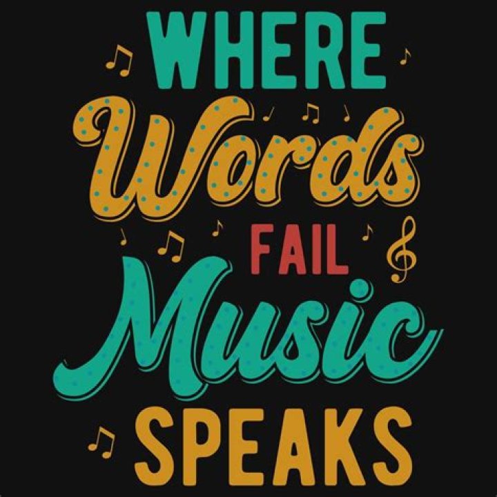 Were words fail music speaks?