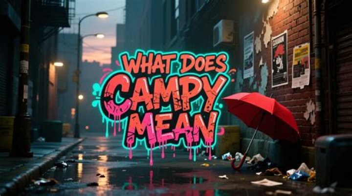 What does campy mean?