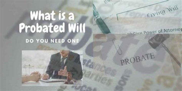 What does non probated will mean?