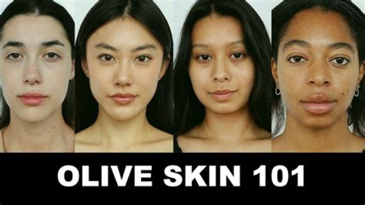 What does olive skinned mean?
