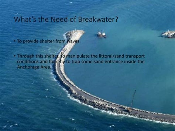 What is a breakwater called?