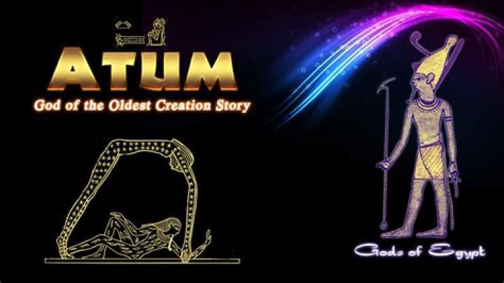 What is atum the god of?