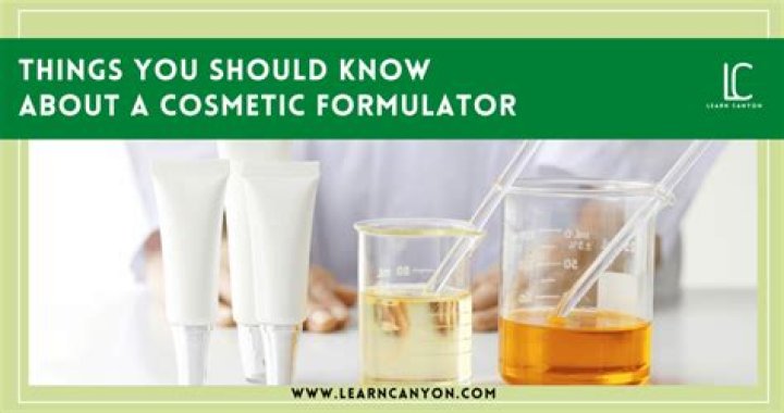 What is cosmetic formulator?