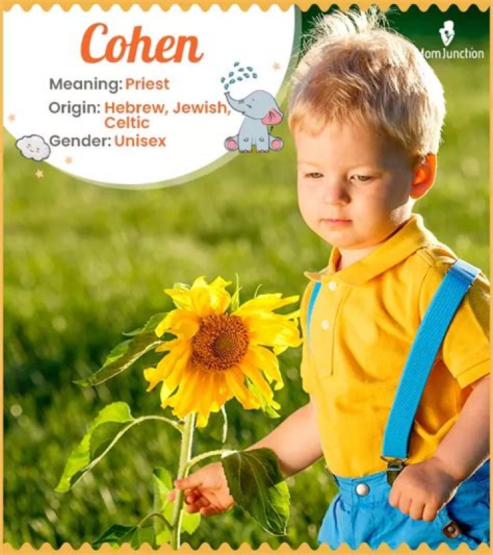 Whats wrong with the name cohen?