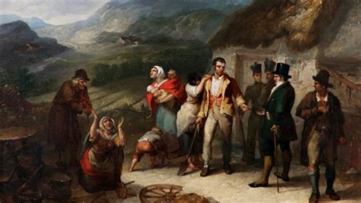 When did the famine occur?