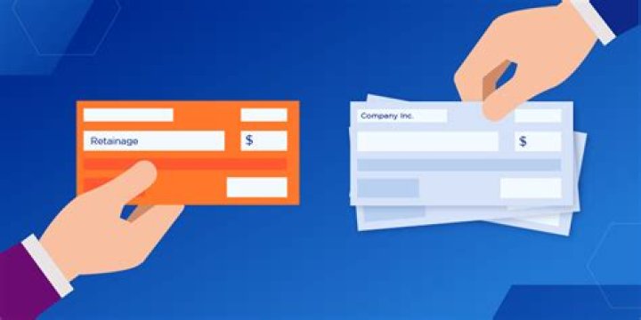 When should retention money be released?