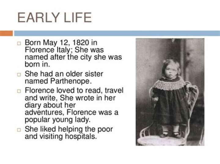 When was florence born?