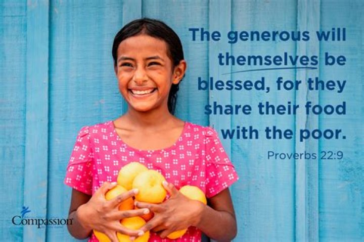 Where in the bible does it talk about feeding the poor?