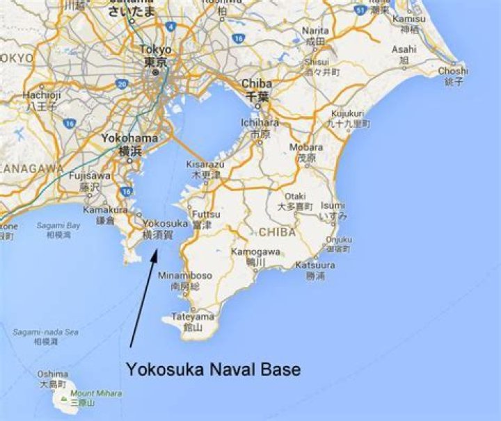 Where is yokosuka naval base?