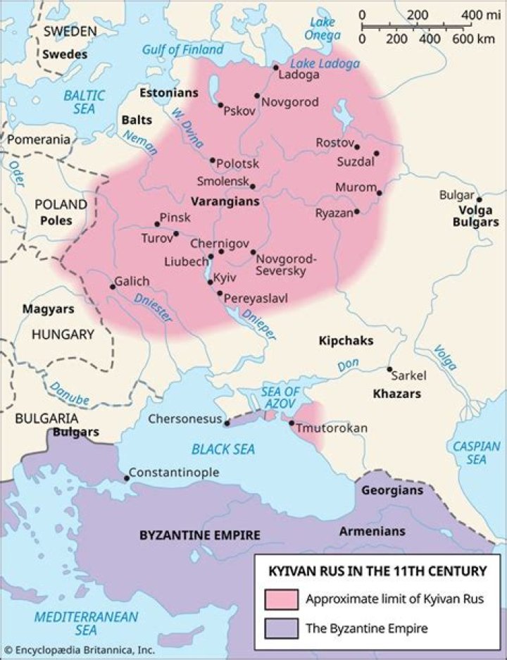 Where the kievan rus vikings?