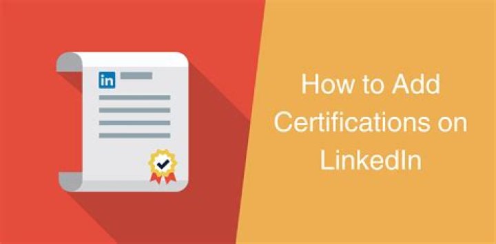 Where to add trainings on linkedin?
