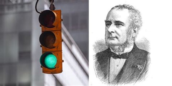 Where was the first stoplight?