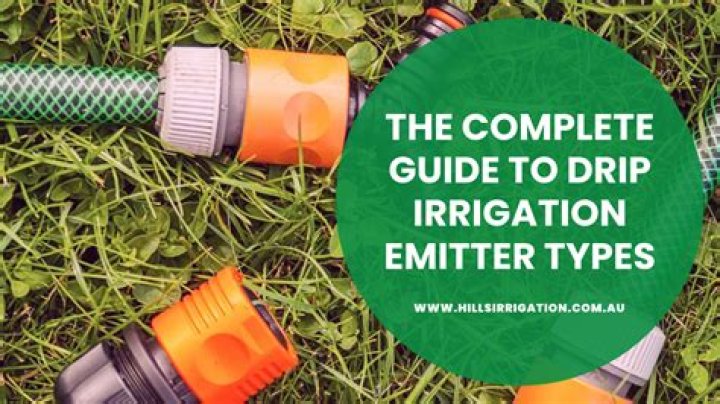 Which drip emitters to use?