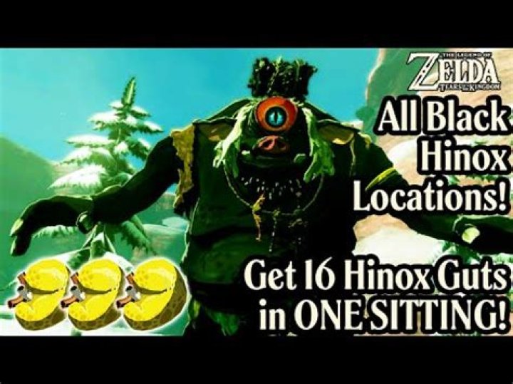 Which hinox drops guts?