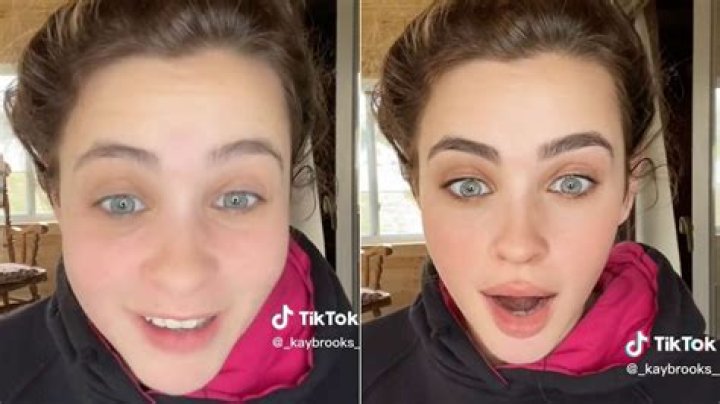 Which tiktok effect flips your face?