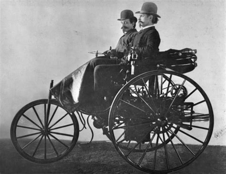 Who invented the first motor car?