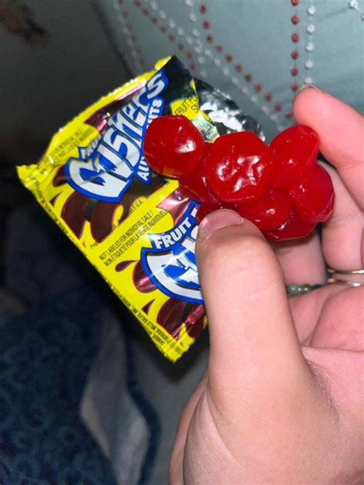 Why are gushers all red now?
