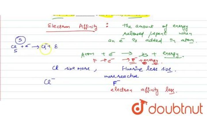 Why chlorine is more electronegative than fluorine?