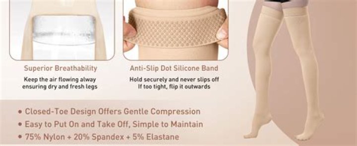 Why wear thigh high compression stockings?